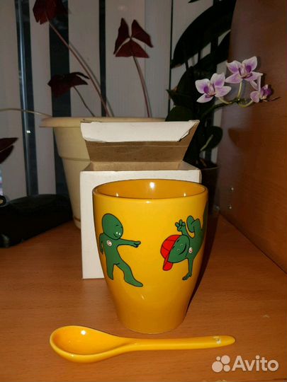 Чашка с ложечкой. Новые