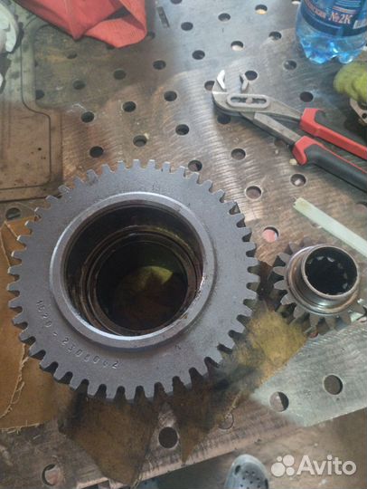 Шестерни бортовой балочный мост мтз