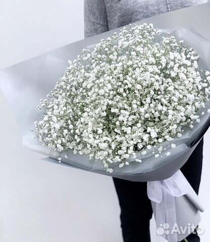 Белая Гипсофила. Воздушные Букеты