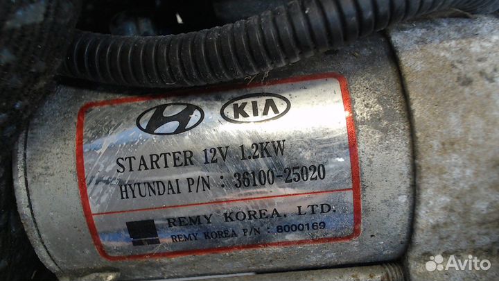 Стартер Hyundai Genesis Coupe, 2010