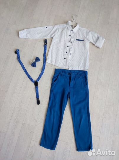 Продам нарядный костюм брюки+рубашка