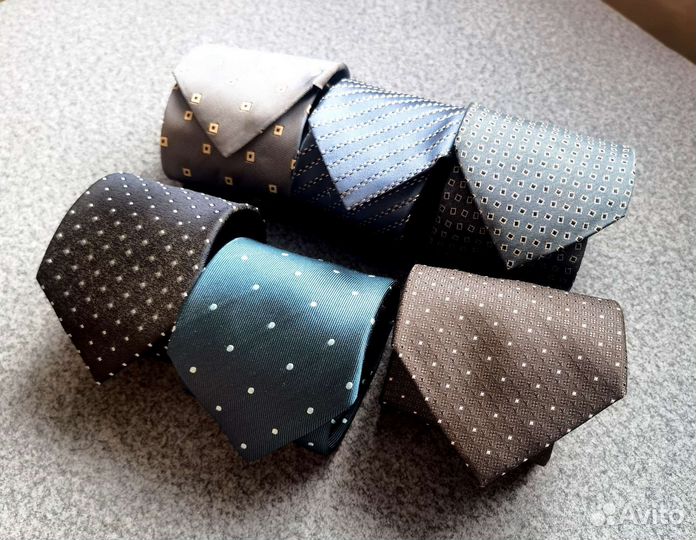 Галстук мужской италия натуральный шелк