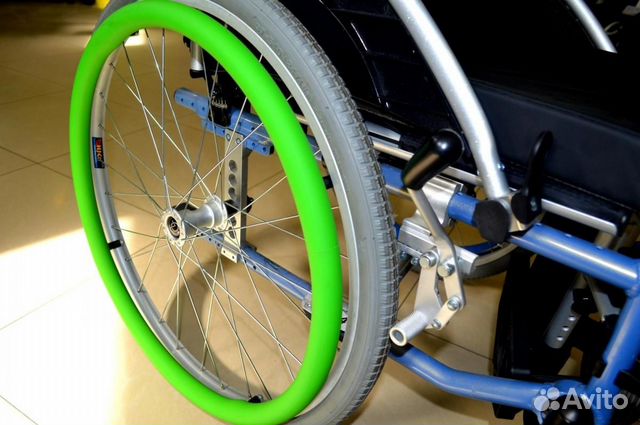 Накладка силиконовая на обруч колеса инв. коляски