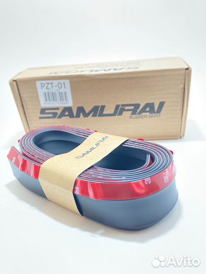 Губа на бампер самурай