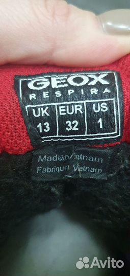 Ботинки geox 32 размер