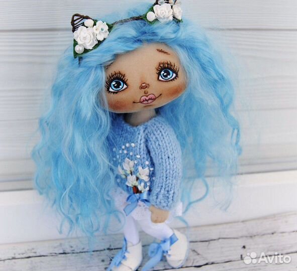 Кукла текстильная, интерьерная