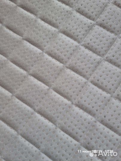 Стеганная алькантара на подкладе antislip силикон
