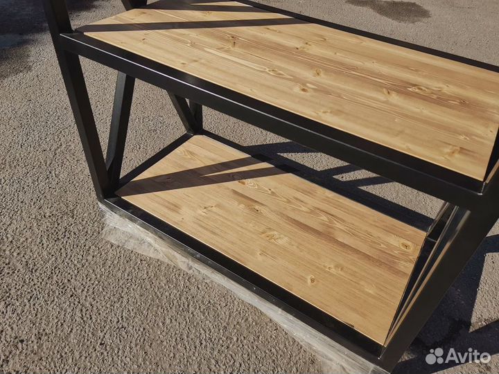 Консоль из слэба карагача и сосны в наличии