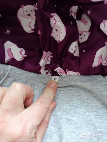Комбинезон для девочки 80