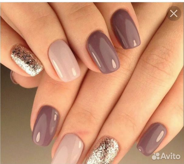 Маникюр с покрытием гель лак