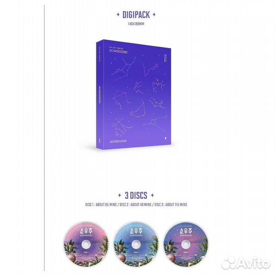 Bts muster sowoozoo DVD в наличии