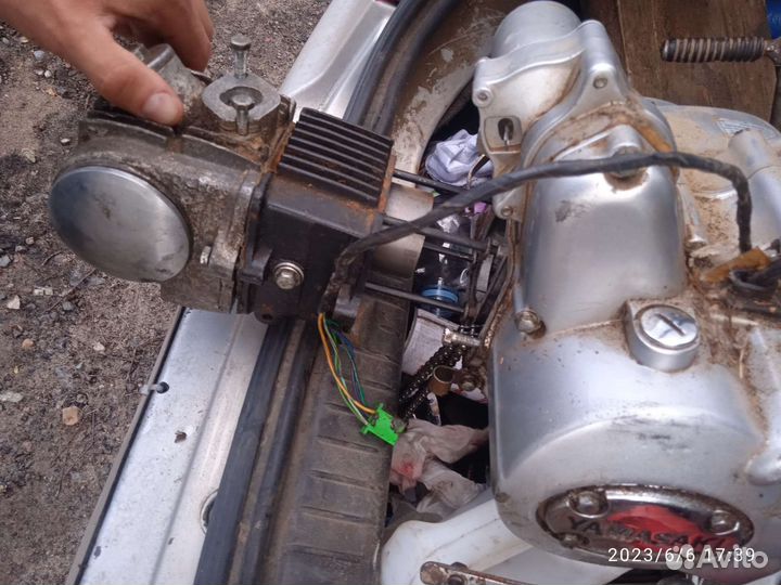 Двигатель на мопед