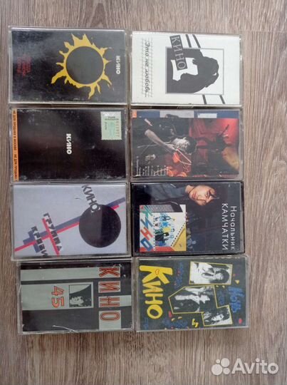 Аудио кассеты группы Кино