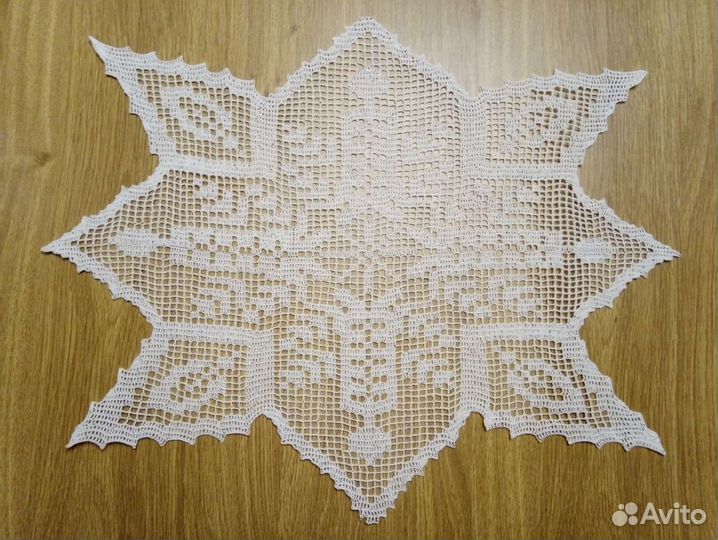 Салфетка вязаная