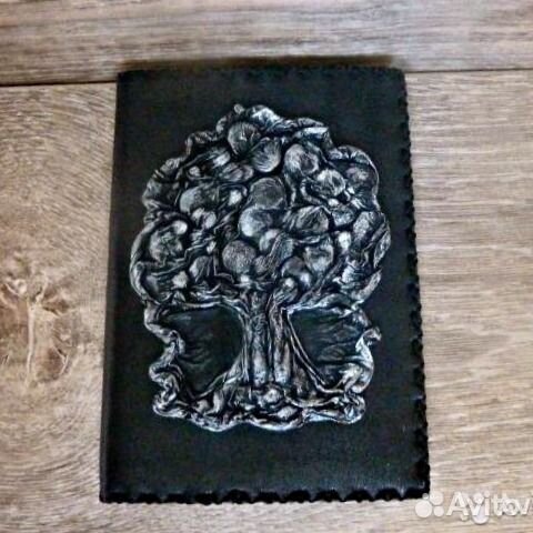 Блокнот ежедневник кожа натуральна денежное дерево
