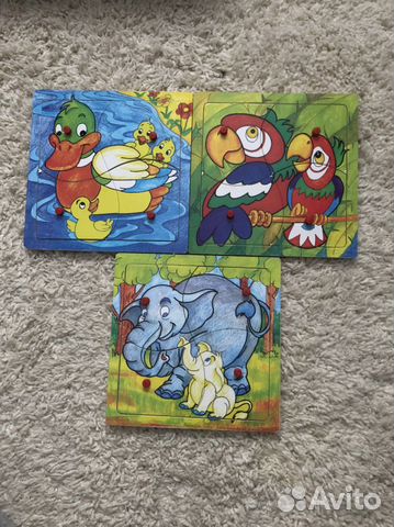 Пазлы для малышей