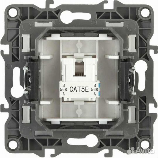 12-3107-02 эра Розетка информационная RJ45, IP20