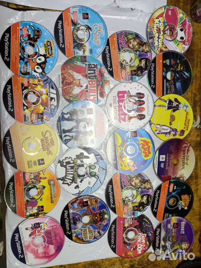 Игровые диски на ps2