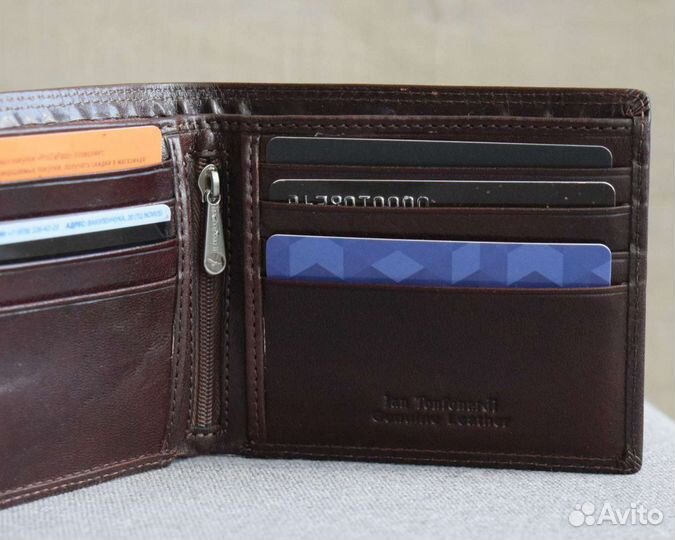 Кошелек IAN tonfonardi без клапана кожа