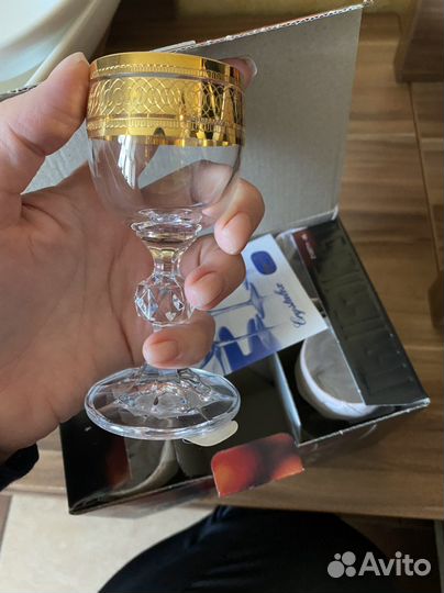 Фужеры рюмки стаканы стопки Bohemia новое