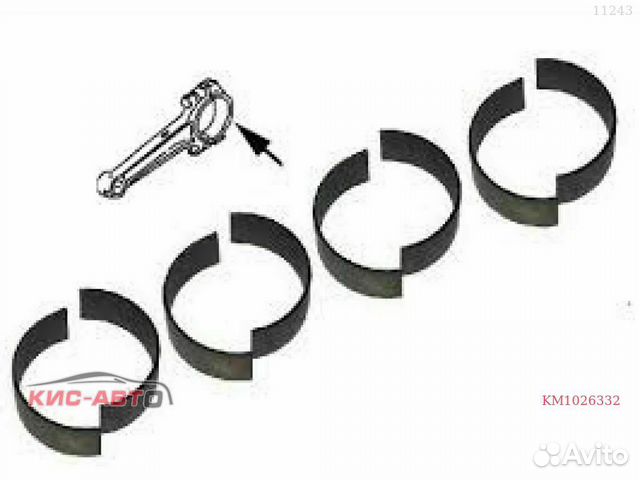 Вкладыши шатунные kolbenschmidt