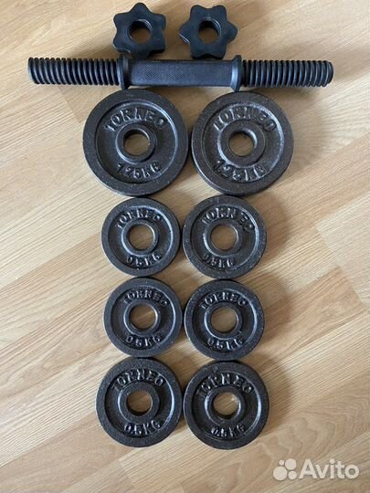 Гантели наборные Торнео