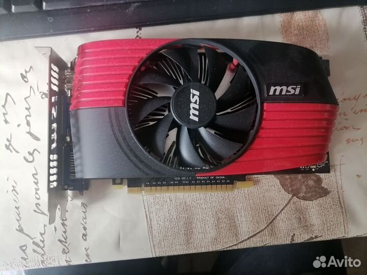 Видеокарта MSI N450GTS-MD512D5 512 мб