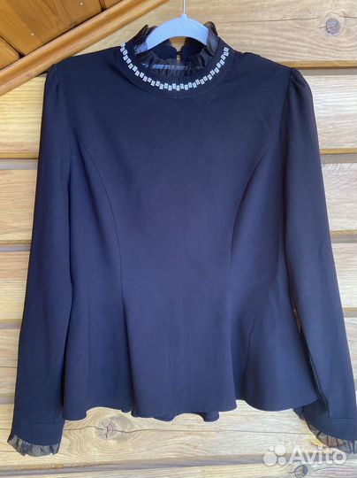 Блузка со стразами (Южная Корея). Размер М (46)