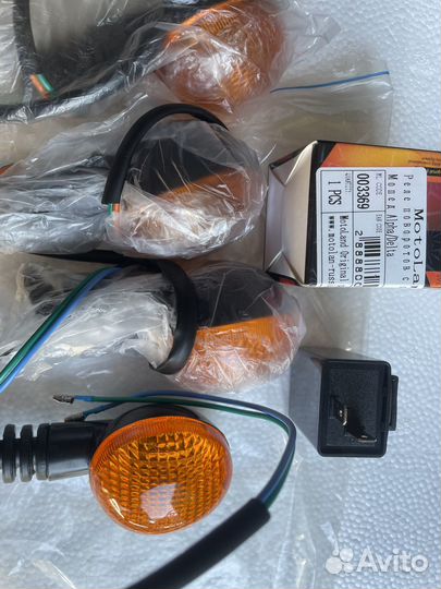 Поворотники для мототехники комплект