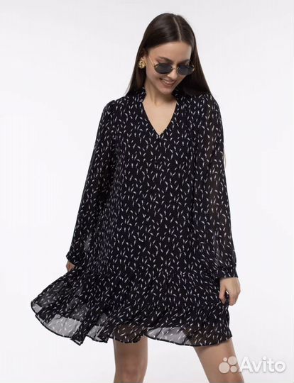 Шифоновое платье