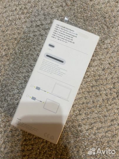 Адаптер переходник apple USB- to SD (оригинал)