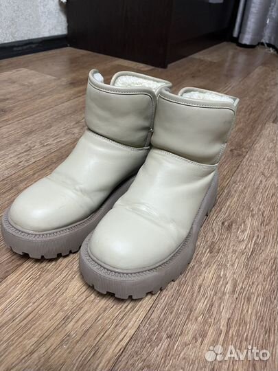 Угги женские кожаные