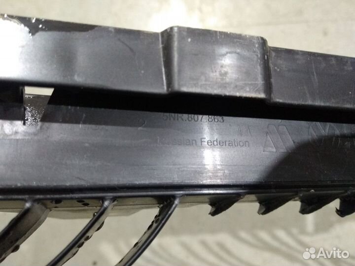 Кронштейн бампера заднего Фольксваген Тигуан