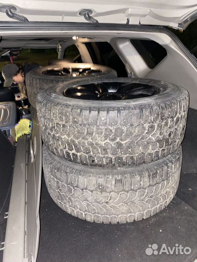 Колеса с дисками r18 с датчиками в сборе