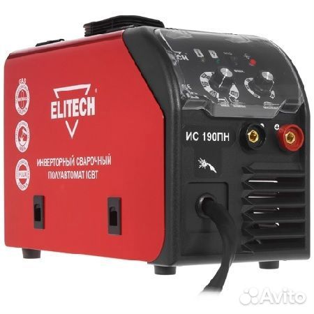 Полуавтомат сварочный Elitech ис190пн