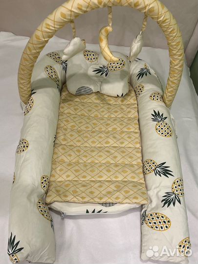 Кокон для новорожденных гнездышко