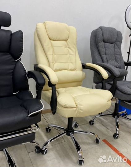 Кресло офисное с массажем