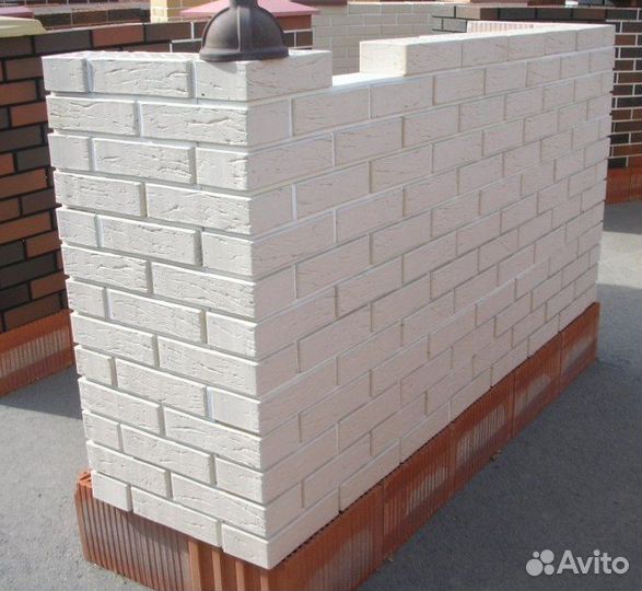Кирпич облицовочный Старый Оскол Белый