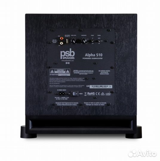 Сабвуфер активный PSB Alpha S10 sub black