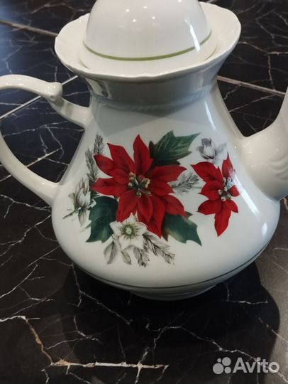 Чайник заварочный фарфоровый СССР