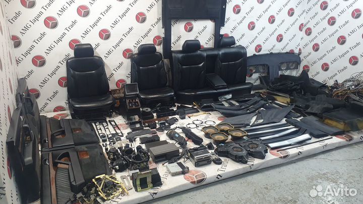 Салон в сборе на Mercedes-Benz W140 S long