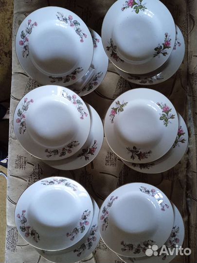 Сервиз столовый для первых блюд Oymatsu фарфор