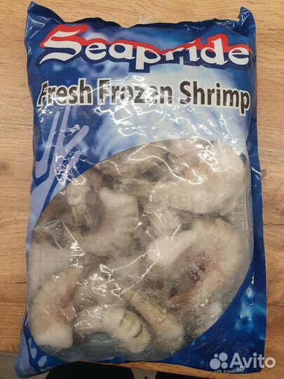 Тигровые креветки 13/15 с/г и б/г