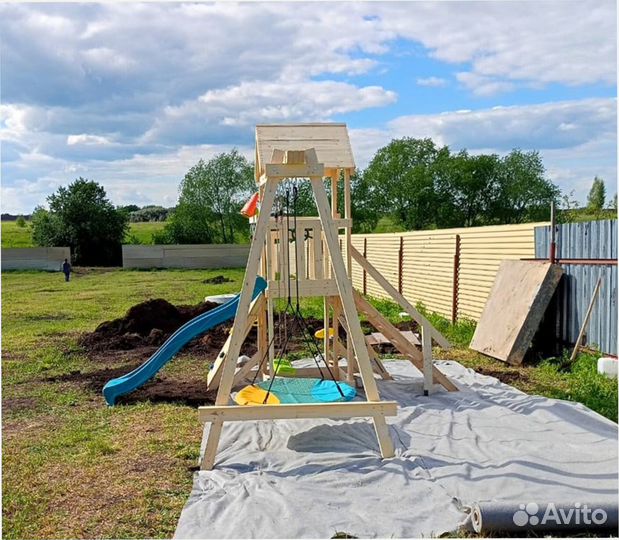 Детский игровой комплекс уличный