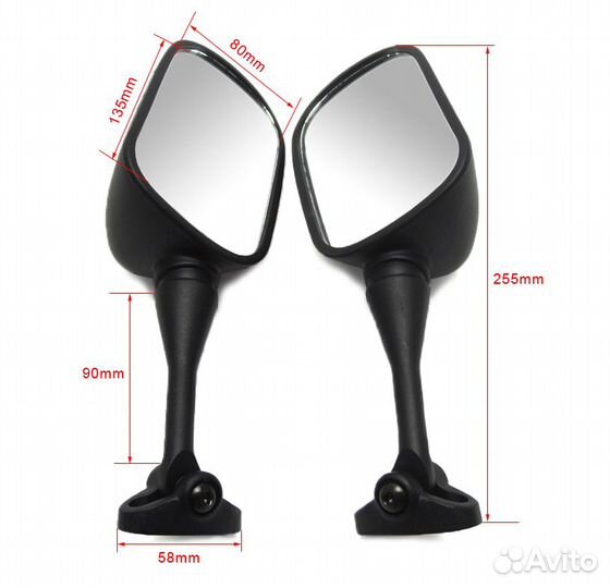 Зеркала заднего вида Honda CBR 600 F4/F4i 99-07