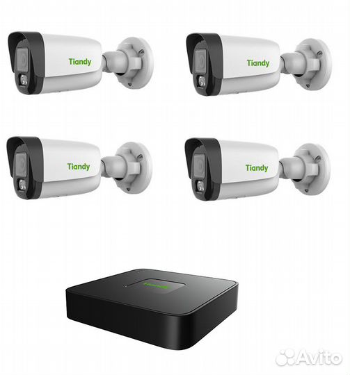 Видеонаблюдение IP Tiandy