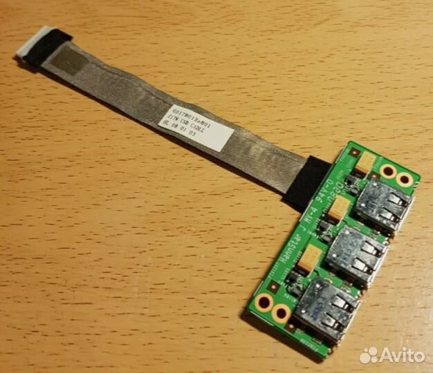 Плата с разъемами USB 6050A2140101 для ноутбука Fu