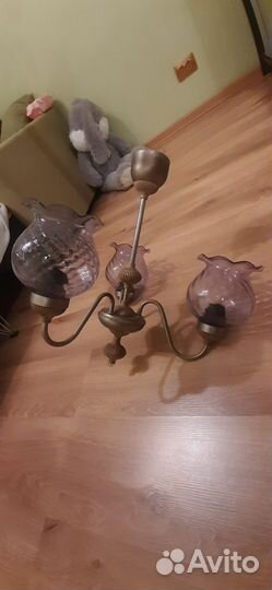 Люстра антиквариат винтаж раритет редкая
