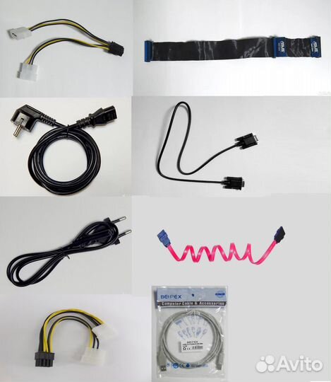 Переходники шлейфы кабели разные для пк