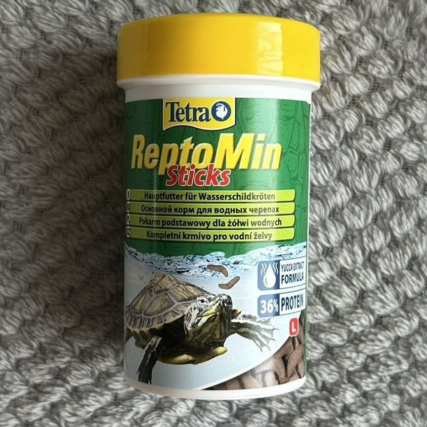 Корм для водных черепах Tetra ReptoMin Sticks